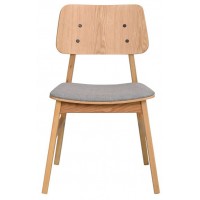 ROWICO Nagano Chair Oak/Light Grey